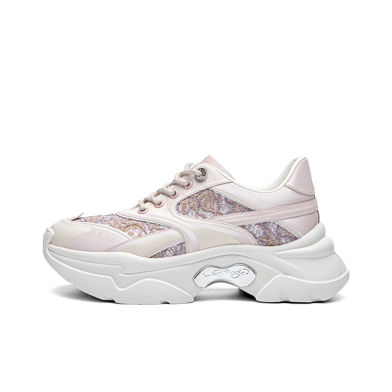 Women'S Shoes New Balance - รองเท้าผู้หญิง Ed Hardy ลดราคา รองเท้าผ้าใบแฟชั่น หนังแท้
