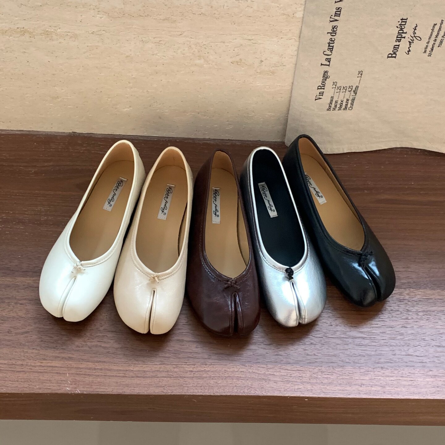Shoes For Women Flats - Wings Of KAREN Bra Dash รองเท้าส้นสูงแยก