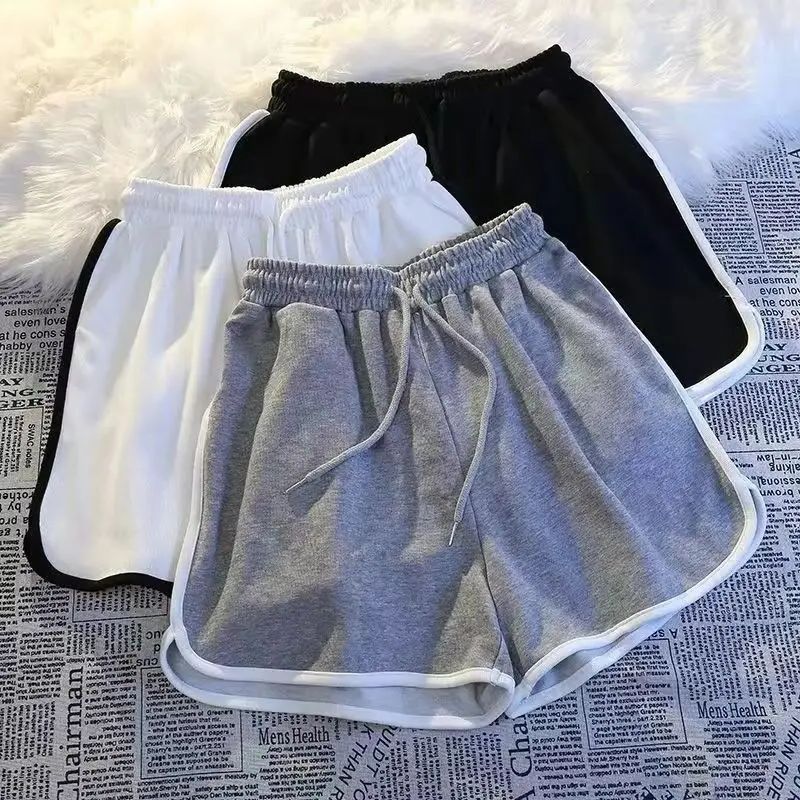 Women Shoes Joggers - กางเกงขาสั้นผู้หญิง สตรีทแวร์ แฟชั่น ฟิตเนส จ็อกเกอร์ กีฬา