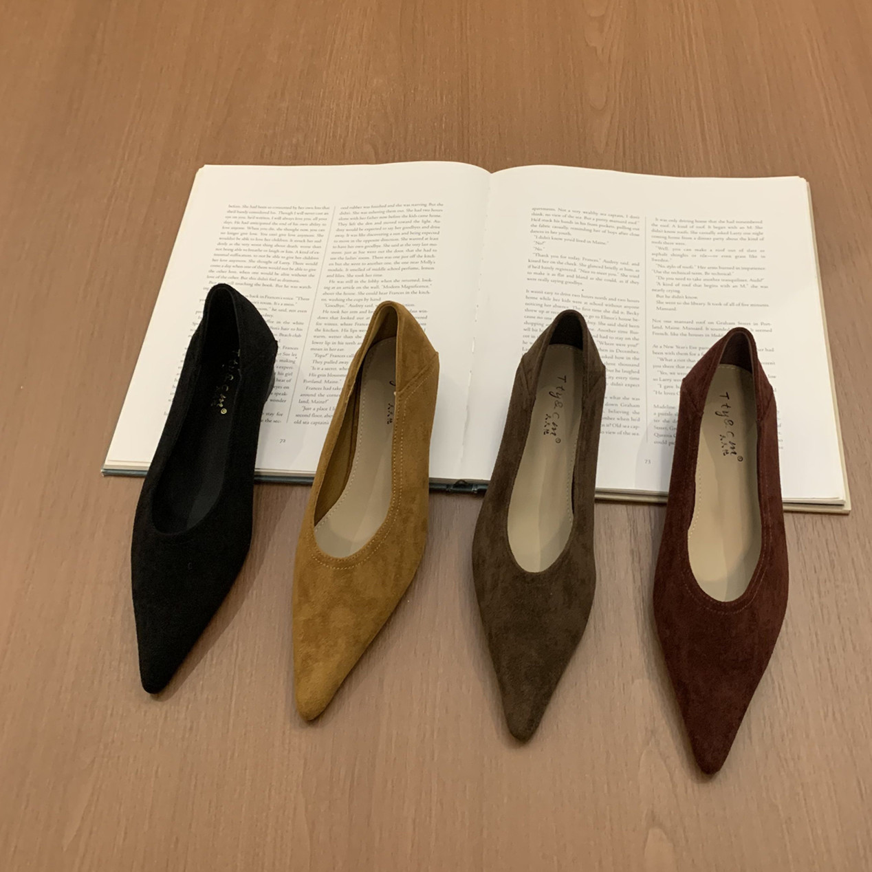 Women Shoes Branded - รองเท้าส้นเตี้ยผู้หญิง Bailamos รุ่นใหม่ล่าสุด ดีไซน์แฟชั่น สวมใส่ง่าย สไตล์เรียบหรู