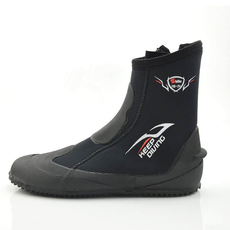 Women'S Shoes For Neuropathy - รองเท้าดำน้ำหุ้มข้อสูง 5 มม. สำหรับผู้ชายและผู้หญิง ทำจากนีโอพรีนแบบวัลคาไนซ์ รองเท้าเดินน้ำ