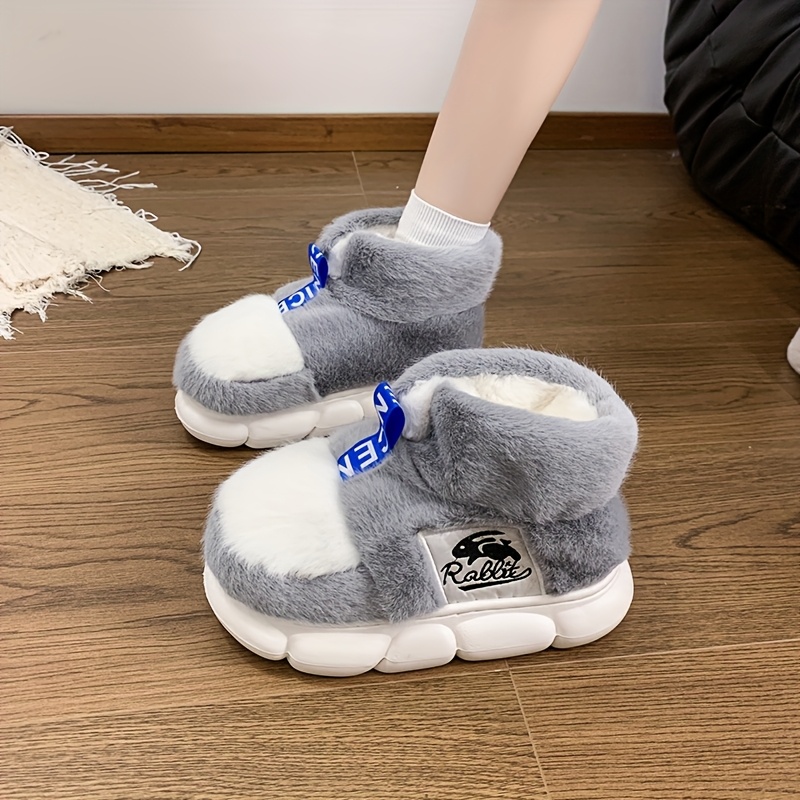 รองเท้าแตะแฟชั่น ZUOFU แบบยูนิ - Fluffy Fur Slipper บทวิจารณ์และราคา