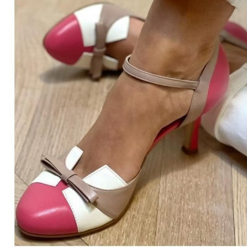 รองเท้าส้นเข็มแบบสวมเปิดส้นประ - Women Shoes Model บทวิจารณ์และราคา