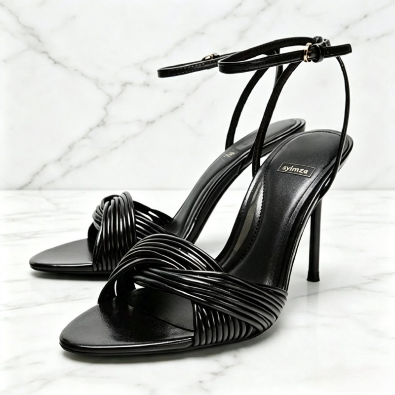 รองเท้าส้นเข็มแบบรัดข้อเท้าเปิ - Women Shoes Branded บทวิจารณ์และราคา