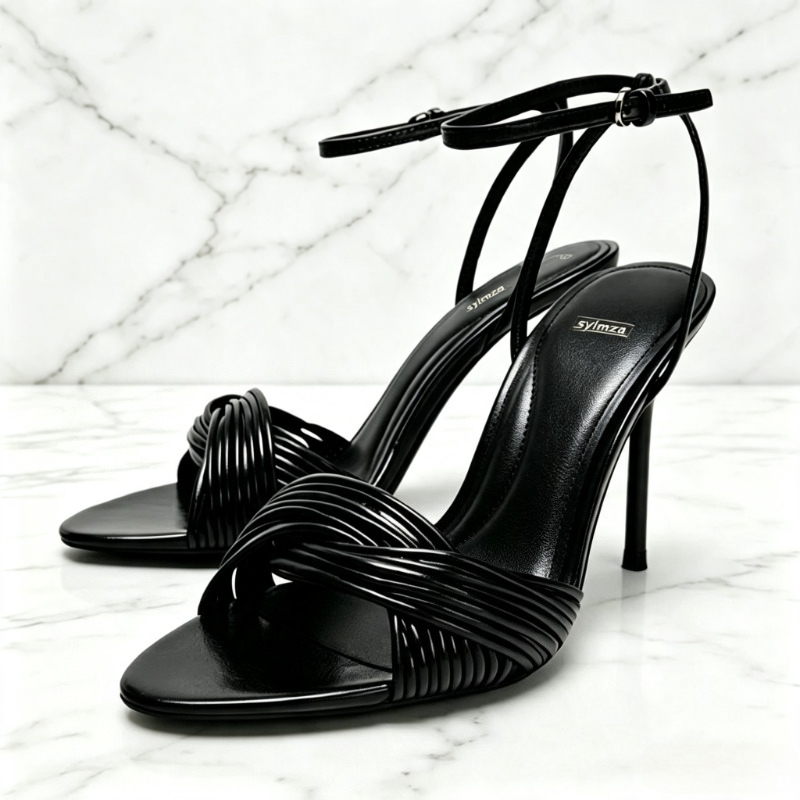 รองเท้าส้นเข็มแบบรัดข้อเท้าเปิ - Women Shoes Branded บทวิจารณ์และราคา