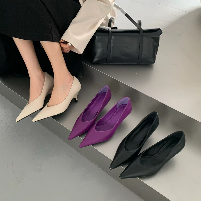 รองเท้าส้นเตี้ยแบบสวม SUOJIALU - Women Shoes Branded บทวิจารณ์และราคา