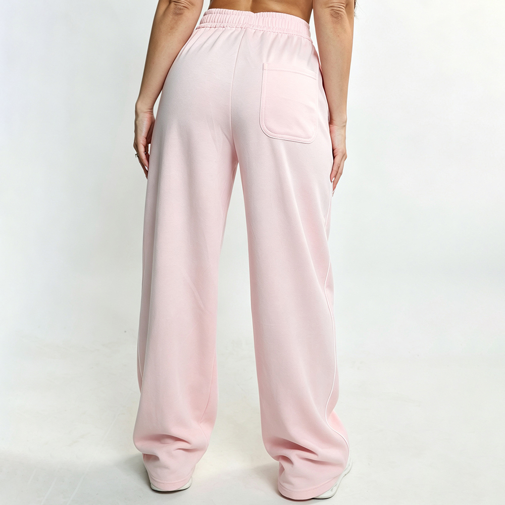 กางเกงขายาวทรงหลวมลายทางสำหรับ - Women Shoes Joggers บทวิจารณ์และราคา