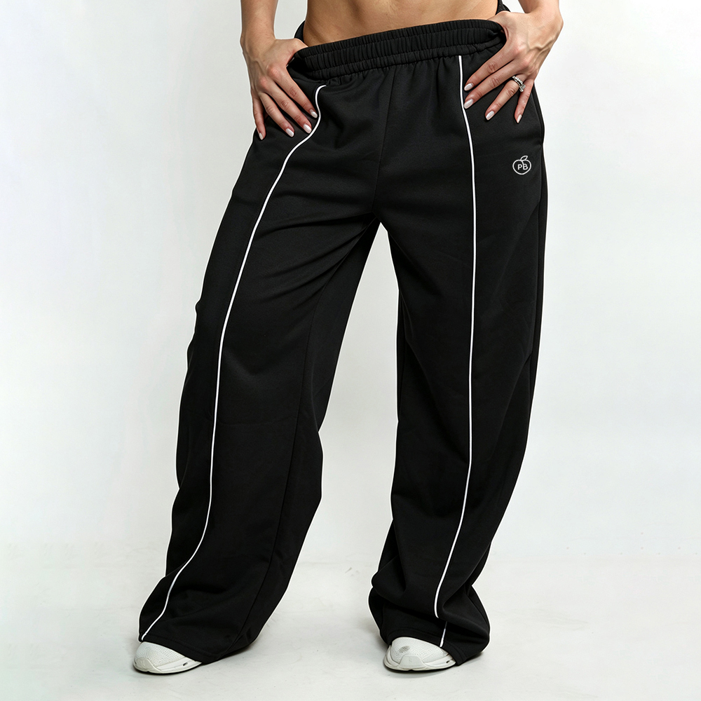 กางเกงขายาวทรงหลวมลายทางสำหรับ - Women Shoes Joggers บทวิจารณ์และราคา