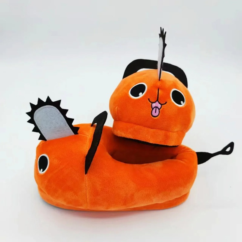 รองเท้าแตะลายการ์ตูน Chainsaw  - Fluffy Fur Slipper บทวิจารณ์และราคา