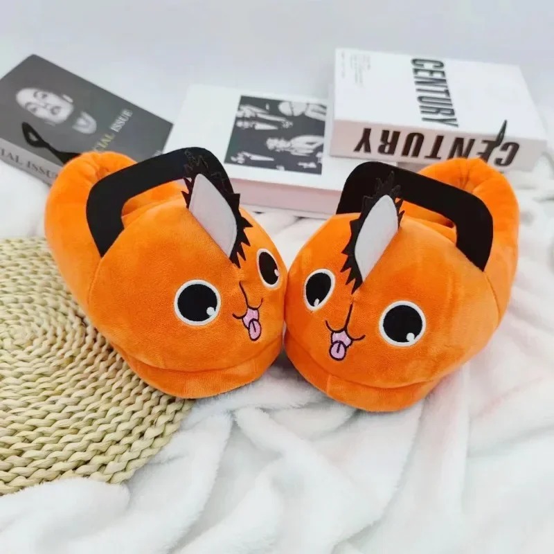รองเท้าแตะลายการ์ตูน Chainsaw  - Fluffy Fur Slipper บทวิจารณ์และราคา