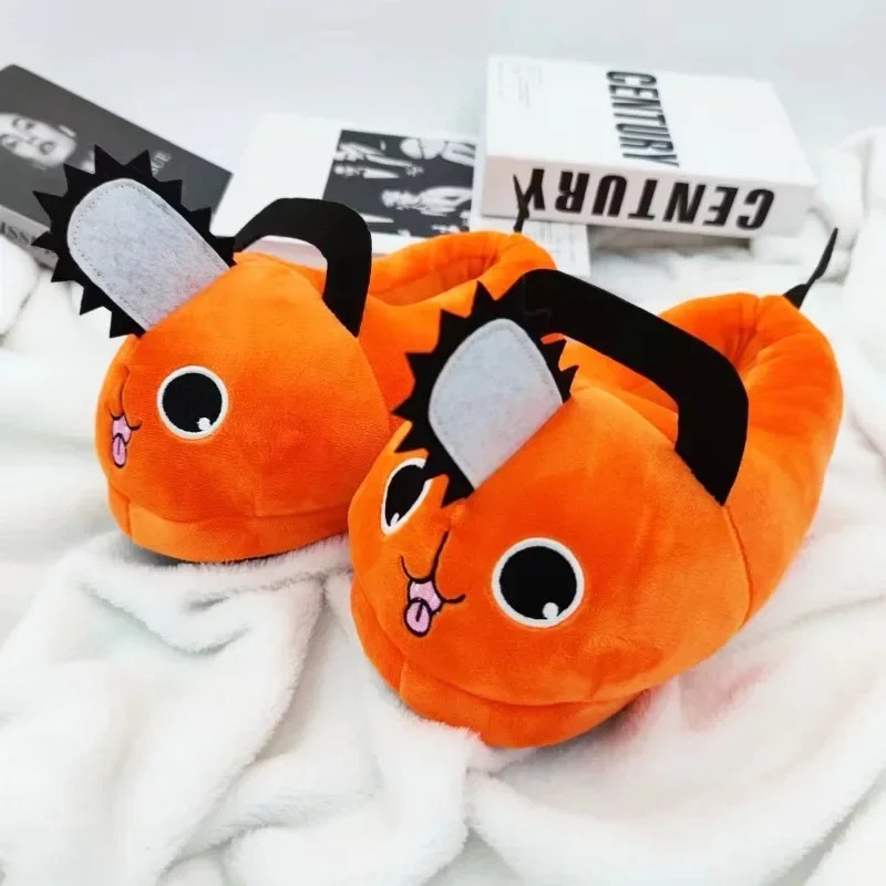 รองเท้าแตะลายการ์ตูน Chainsaw  - Fluffy Fur Slipper บทวิจารณ์และราคา