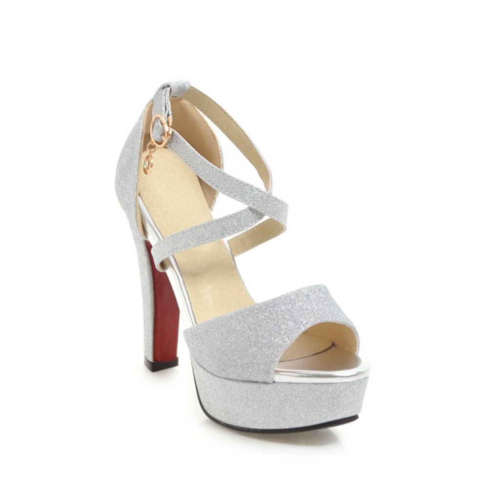 รองเท้าส้นสูงผู้หญิงฤดูร้อนส้น - Women Shoes Waterproof บทวิจารณ์และราคา