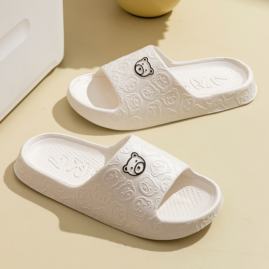 รองเท้าแตะลายหมีน่ารักสำหรับผู - Women'S Shoes To Men'S บทวิจารณ์และราคา