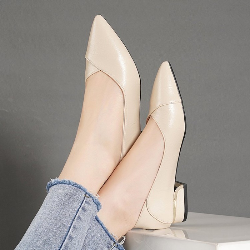 รองเท้าหนังผู้หญิงทรงหัวแหลม ส - Women'S Shoes Everyday บทวิจารณ์และราคา