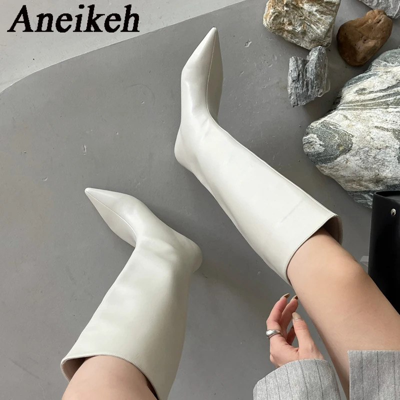 รองเท้าบูททรงสูงถึงเข่า ส้นเตี - Knee High Boots Women บทวิจารณ์และราคา
