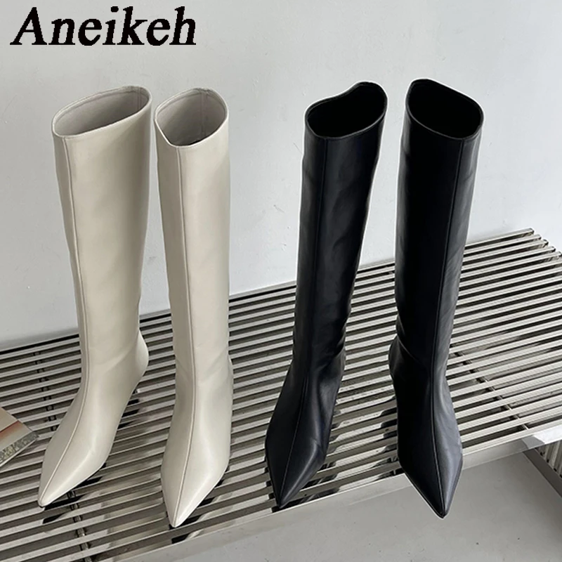 รองเท้าบูททรงสูงถึงเข่า ส้นเตี - Knee High Boots Women บทวิจารณ์และราคา