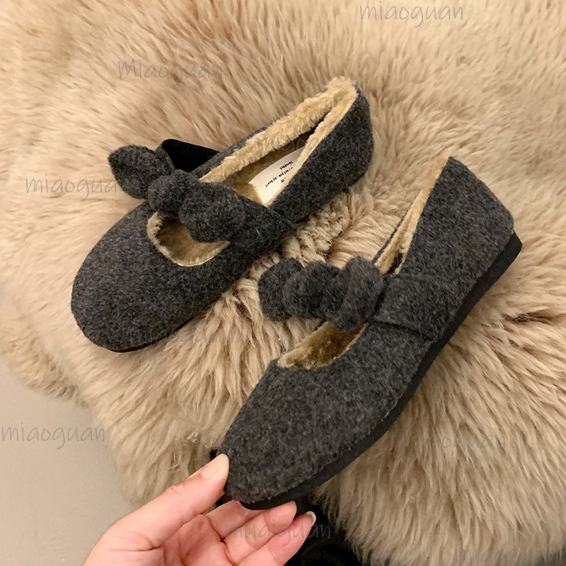 รองเท้าส้นเตี้ยแบบสวมสไตล์วินเ - Shoes For Women Flats บทวิจารณ์และราคา