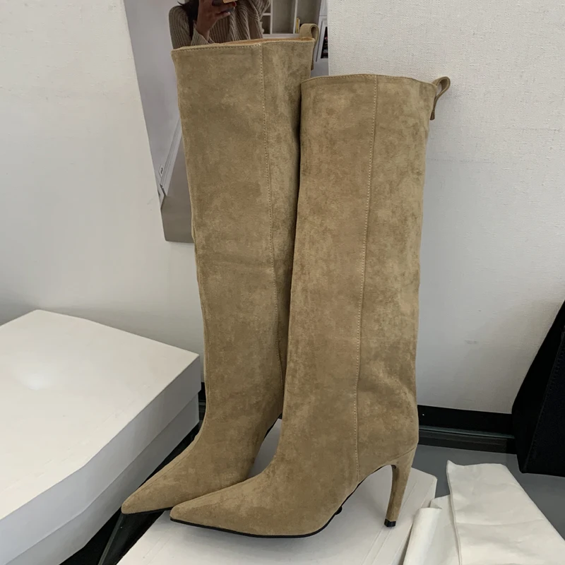 รองเท้าบูทผู้หญิงทรงสูงถึงเข่า - Knee High Boots Women บทวิจารณ์และราคา