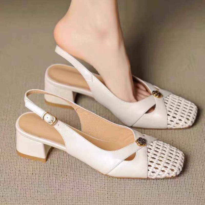 รองเท้าส้นเตารีดแบบปิดหัวสไตล์ - Shoes For Women Flats บทวิจารณ์และราคา
