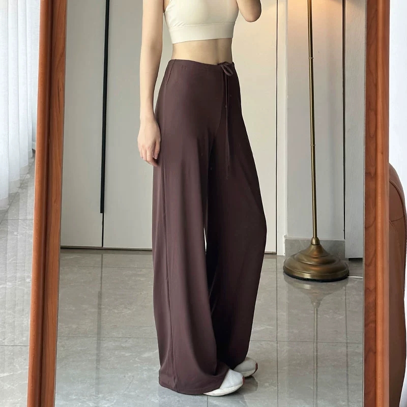 กางเกงโยคะขาบานเอวสูงสำหรับผู้ - Women Shoes Joggers บทวิจารณ์และราคา
