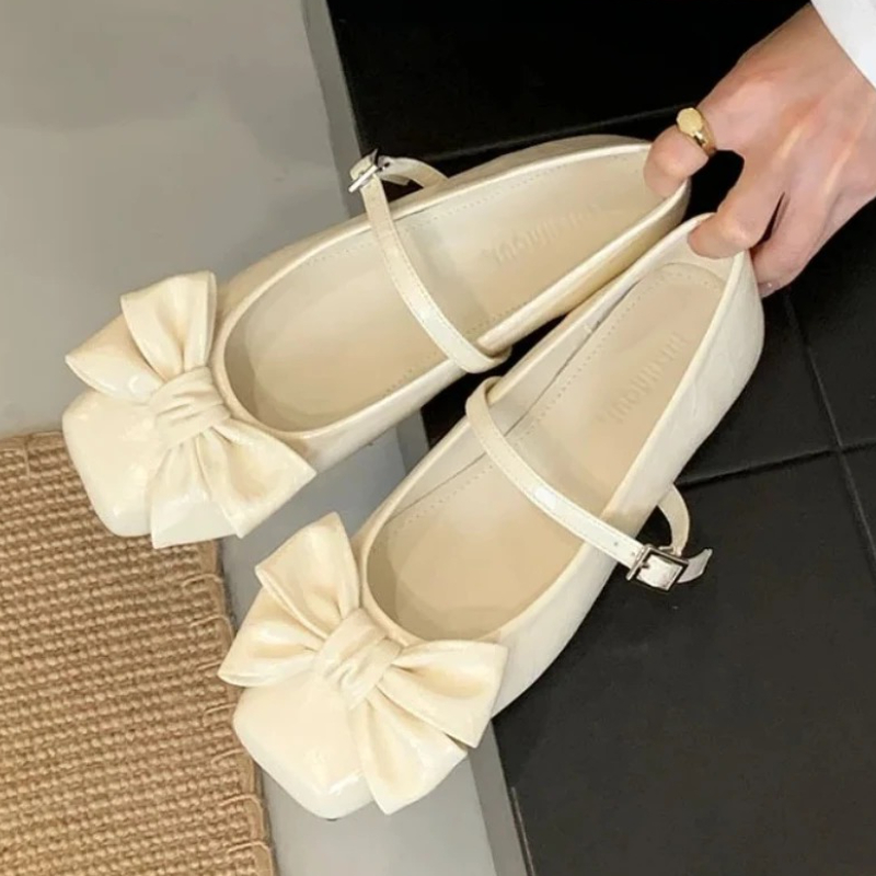 รองเท้าส้นเตี้ยแบบแมรี่เจน ดีไ - Women Shoes Branded บทวิจารณ์และราคา