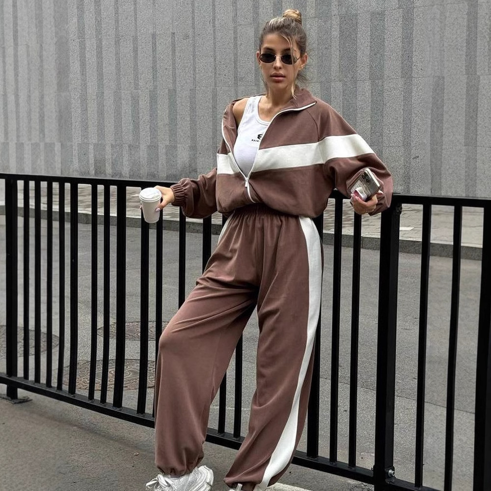 2 ชิ้นชุดชุดกางเกงผู้หญิงTrack - Women Shoes Joggers บทวิจารณ์และราคา