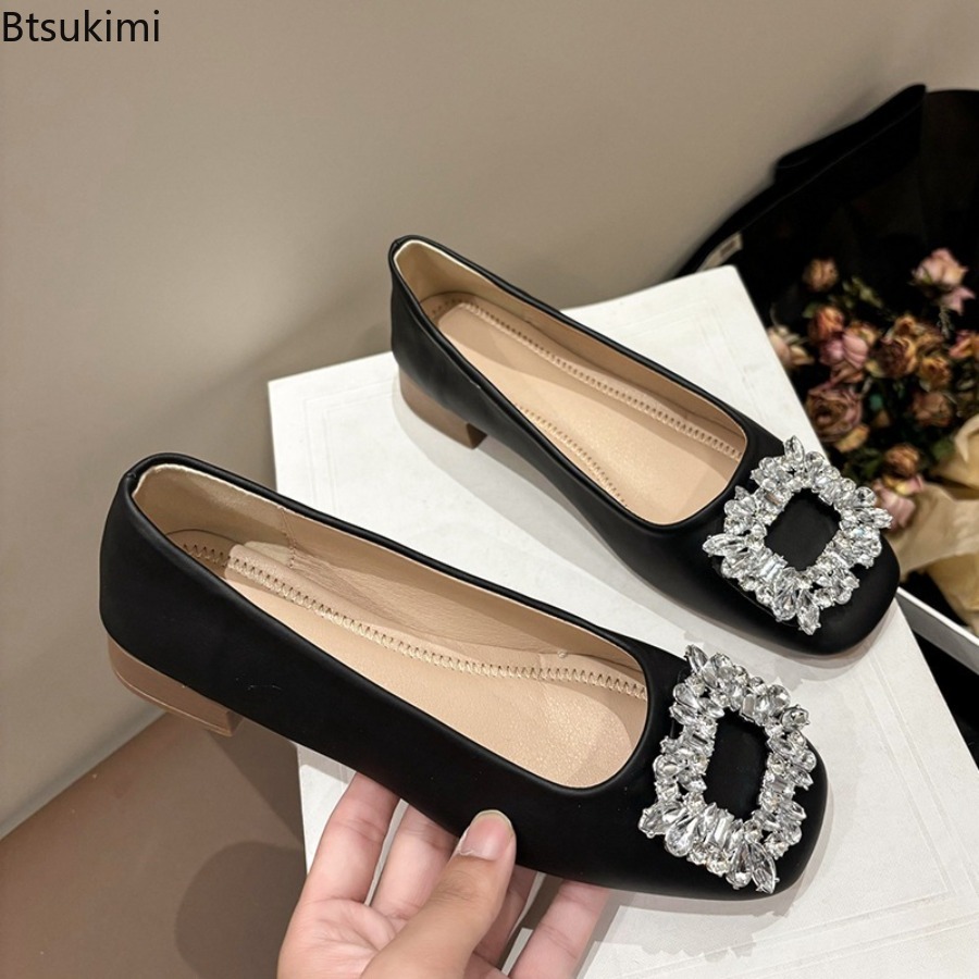 รองเท้าหนังนุ่มสำหรับผู้หญิงรุ - Shoes For Women Flats บทวิจารณ์และราคา