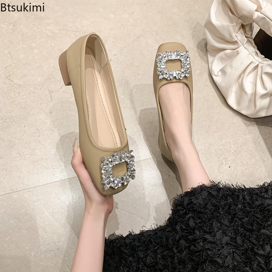 รองเท้าหนังนุ่มสำหรับผู้หญิงรุ - Shoes For Women Flats บทวิจารณ์และราคา