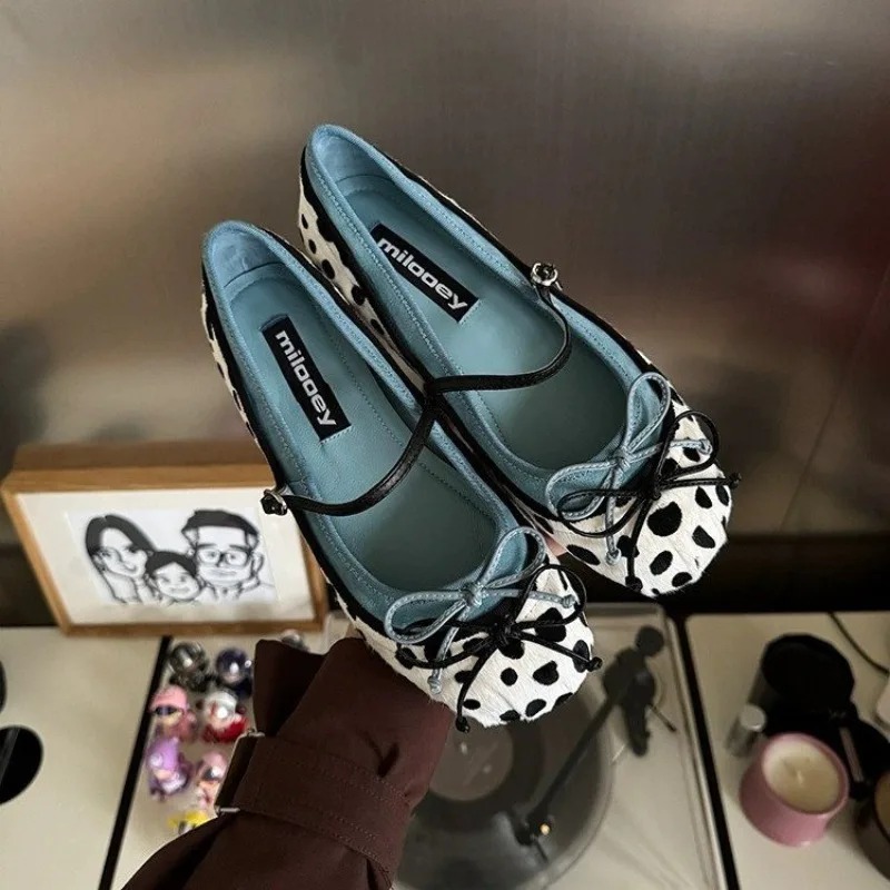 รองเท้าบัลเล่ต์ทรงกลมพื้นเรียบ - Women Shoes Heels บทวิจารณ์และราคา
