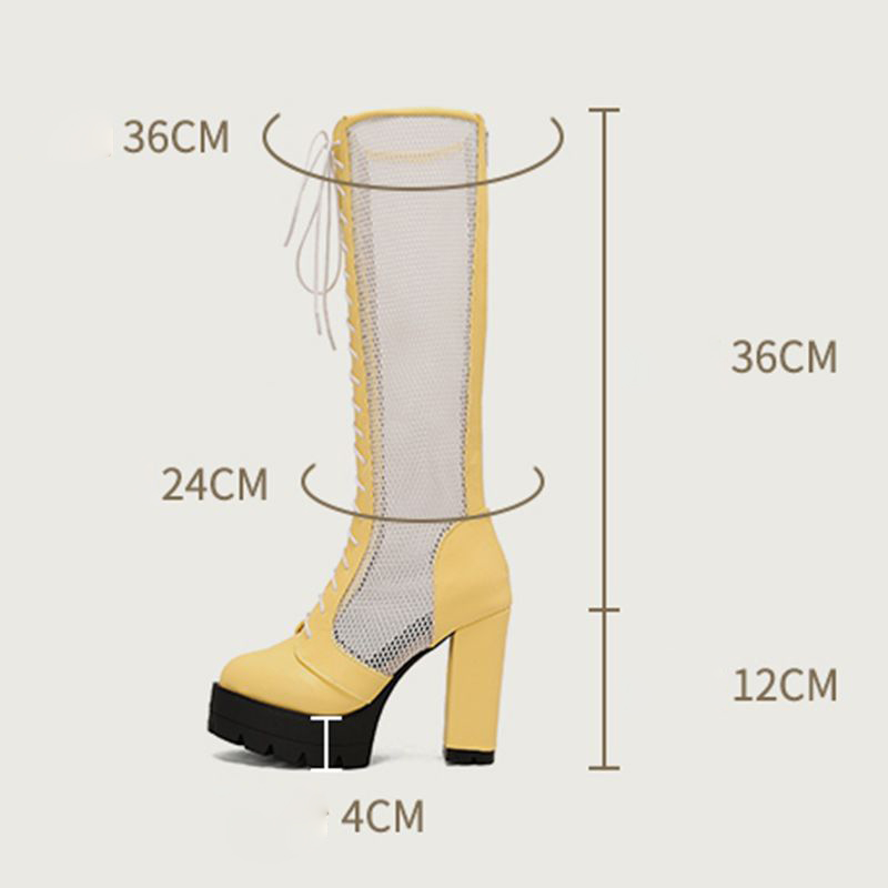 รองเท้าบูทผู้หญิง ORCHA LISA แ - Knee High Boots Women บทวิจารณ์และราคา