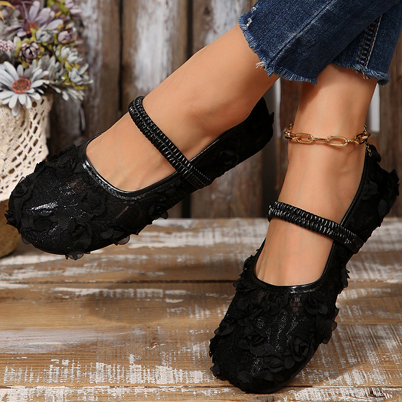 รองเท้าผู้หญิงรองเท้าตาข่ายระบ - Shoes For Women Flats บทวิจารณ์และราคา