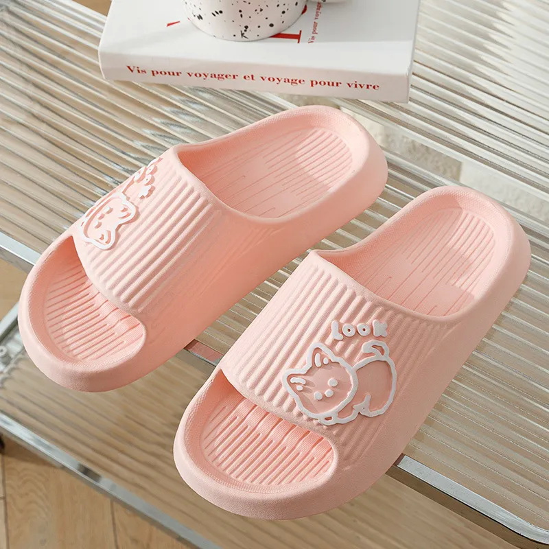 รองเท้าแตะลายแมวสุดน่ารักสำหรั - Women Shoes Waterproof บทวิจารณ์และราคา