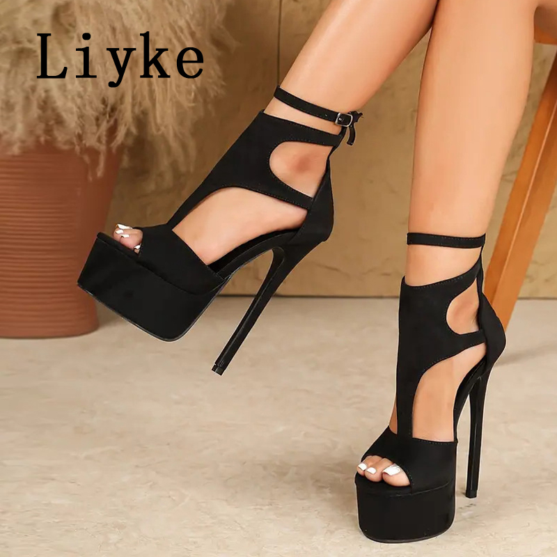 รองเท้าส้นสูงแบบแพลตฟอร์ม รุ่น - Women Shoes Model บทวิจารณ์และราคา