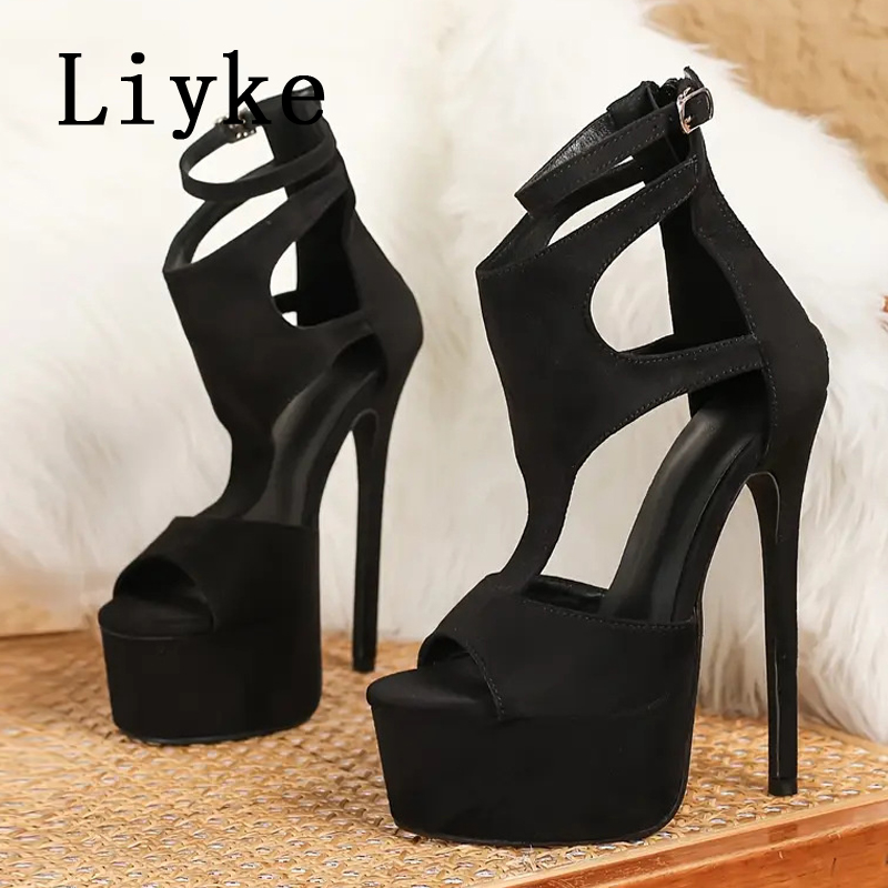 รองเท้าส้นสูงแบบแพลตฟอร์ม รุ่น - Women Shoes Model บทวิจารณ์และราคา