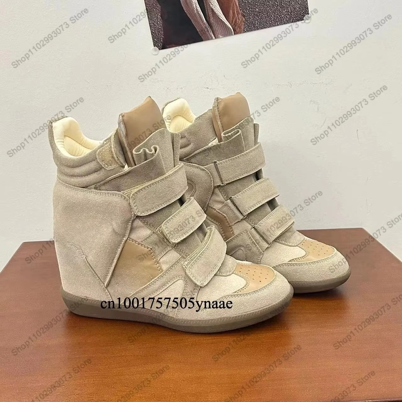 รองเท้าผ้าใบหุ้มข้อส้นลิ่มซ่อน - Block Heel Ankle Boots บทวิจารณ์และราคา