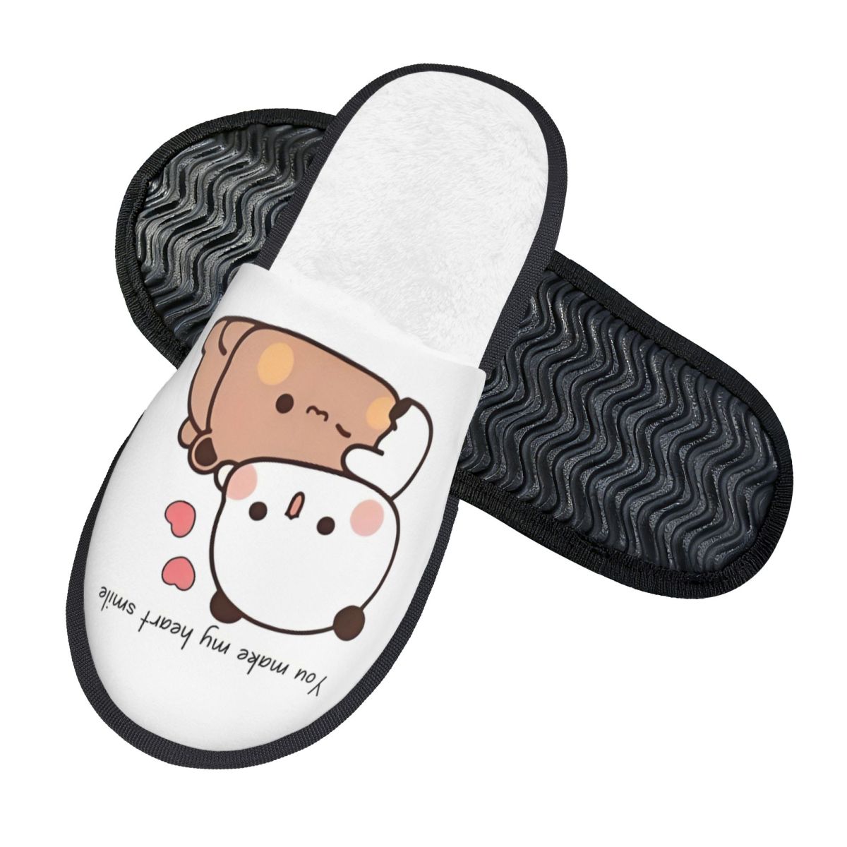 รองเท้าแตะพิมพ์ลายตามสั่ง Peac - Fluffy Fur Slipper บทวิจารณ์และราคา